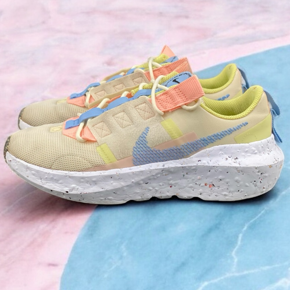 Nike Crater Impact Light Tan Pastel Multi CW2386-700 Women’s 8 / Men’s 6.5 - Picture 7 of 12